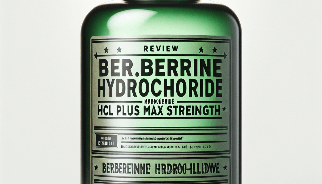 Berberine Hydrochloride HCL Plus Max Strength Review