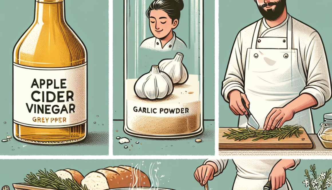 Apple Cider Vinegar Garlic Powder Rosemary: Uses