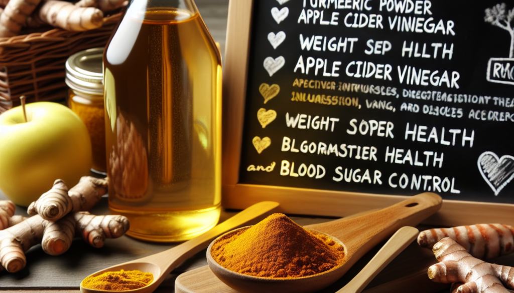 Turmeric Powder and Apple Cider Vinegar: Benefits