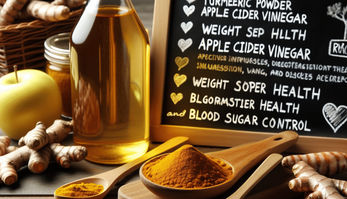 Turmeric Powder and Apple Cider Vinegar: Benefits