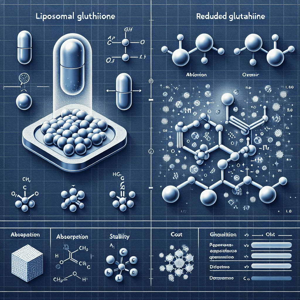 Liposomal Glutathione vs Reduced Glutathione: Comparison