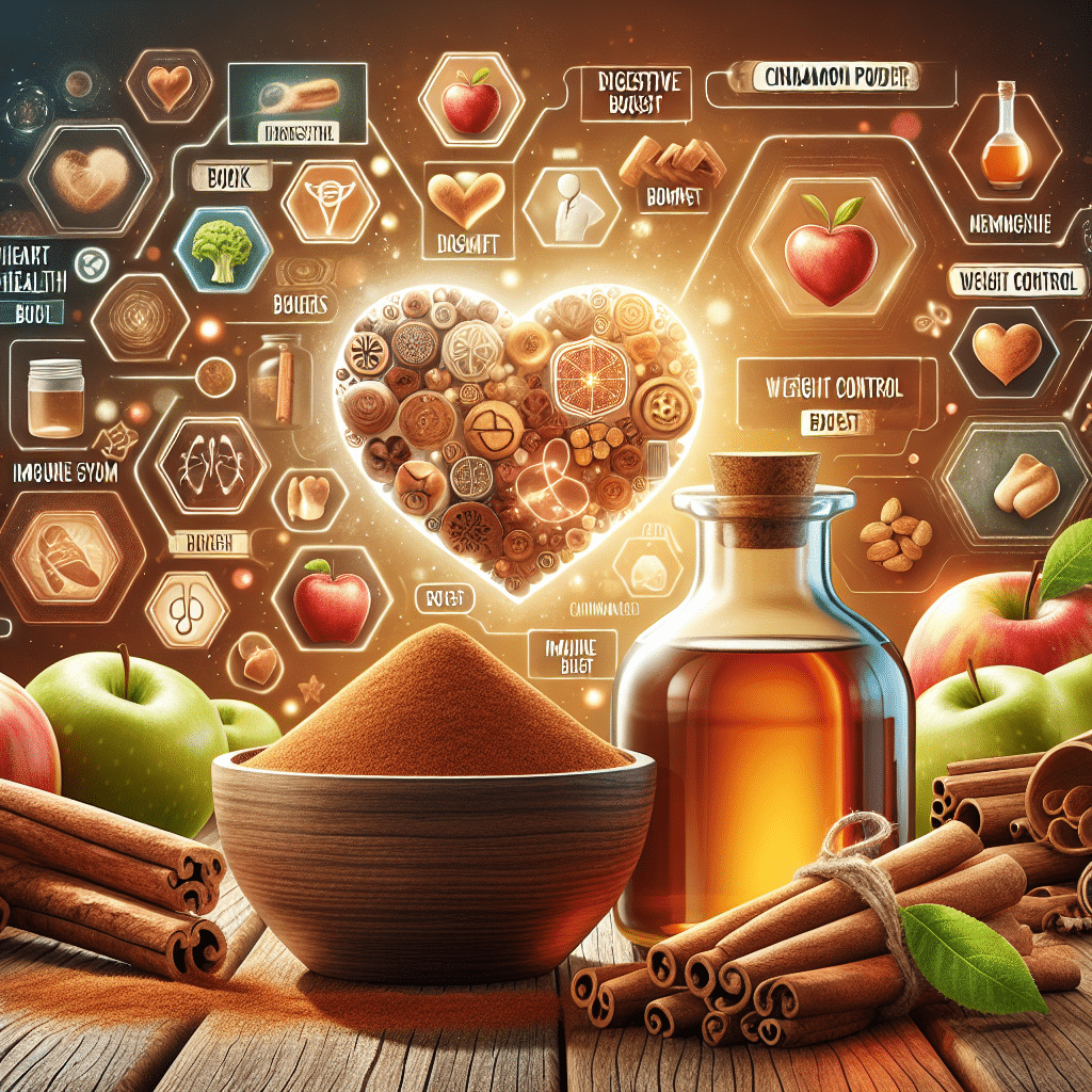 Cinnamon Powder and Apple Cider Vinegar Benefits