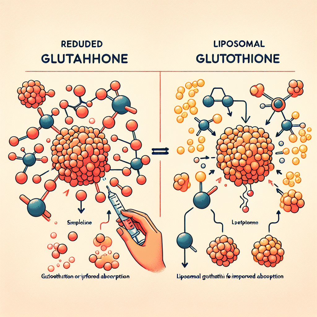 Reduced Glutathione vs Liposomal: Key Differences