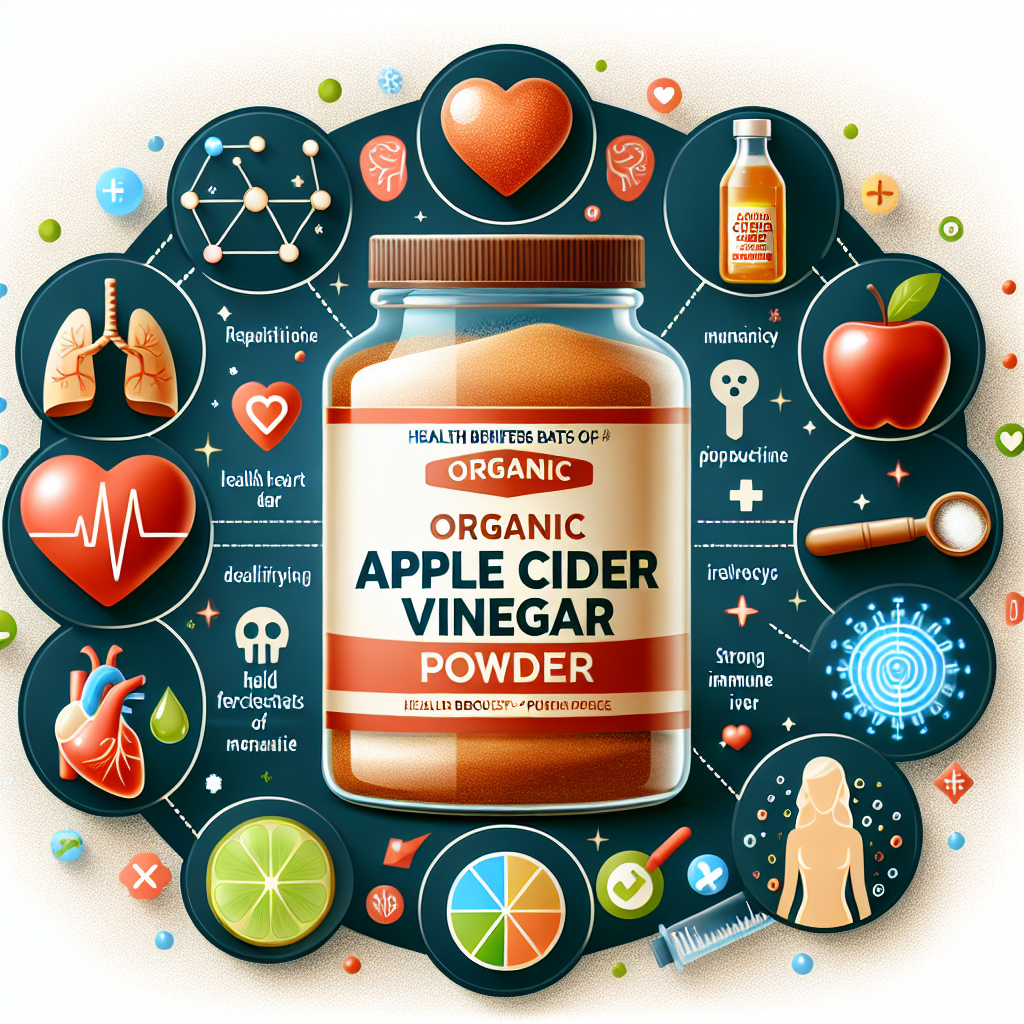 Organic Apple Cider Vinegar Powder: Health Benefits