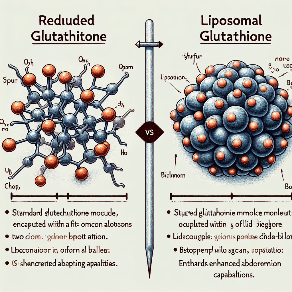 Reduced Glutathione vs Liposomal Glutathione: Differences