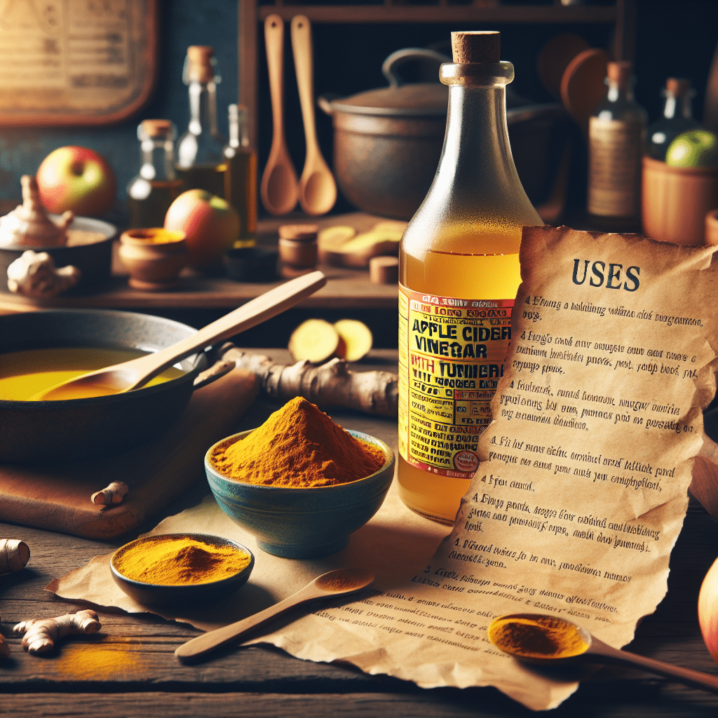 Apple Cider Vinegar with Turmeric Powder Uses