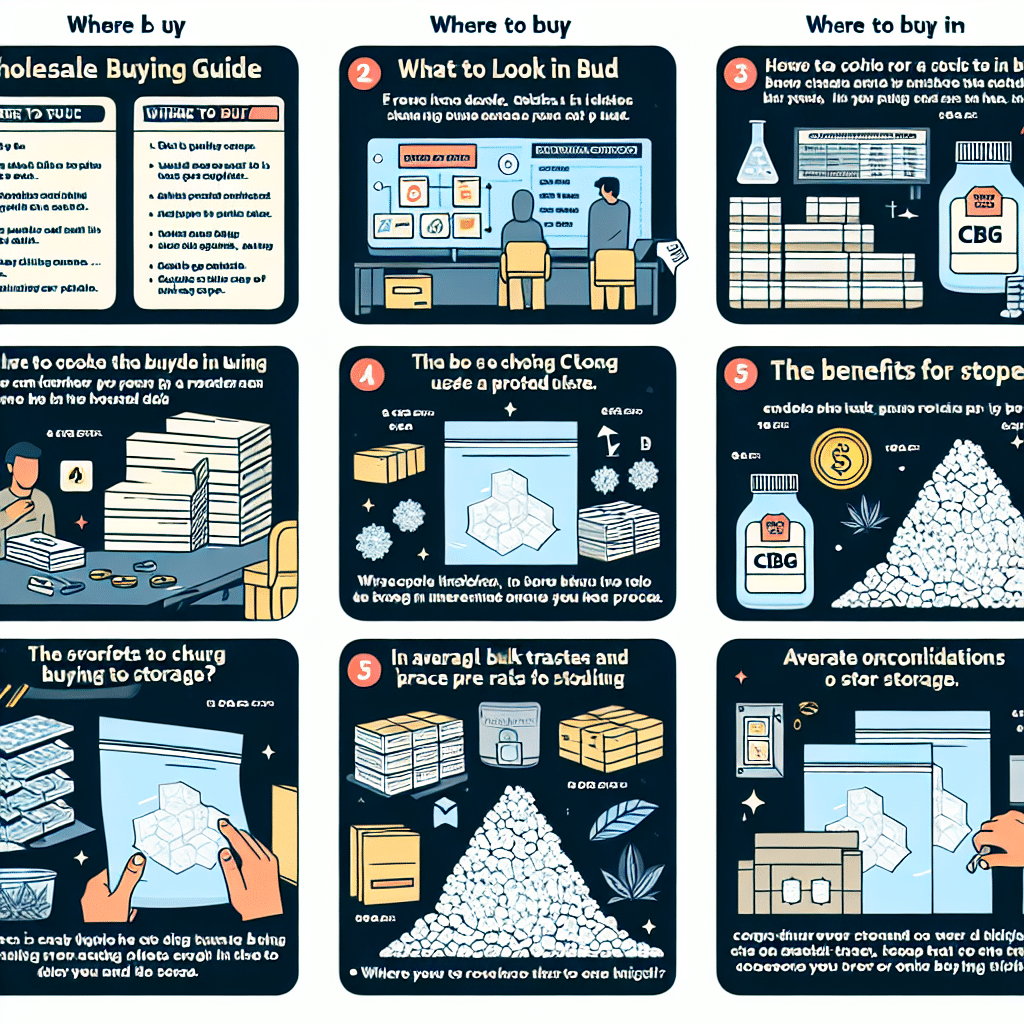 CBG Isolate Bulk: Wholesale Buying Guide