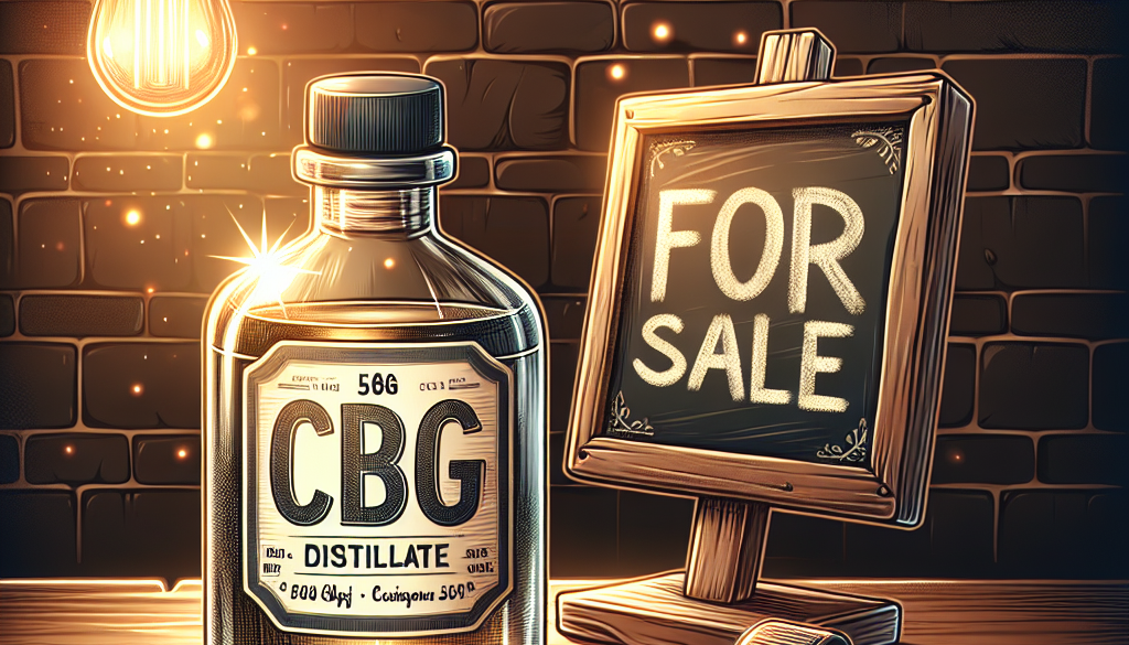 CBG Distillate for Sale: Where to Buy