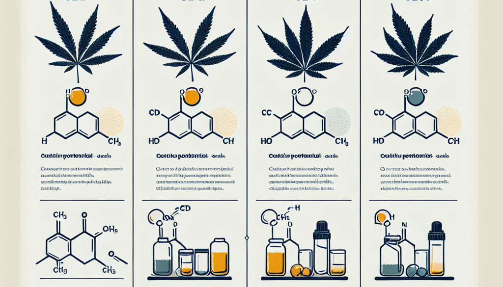 What is the Difference Between CBD CBG CBC and CBN?