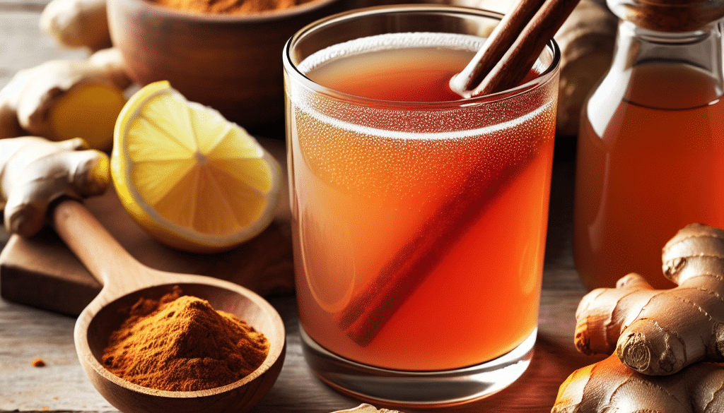 Ginger Powder and Apple Cider Vinegar Detox Drink