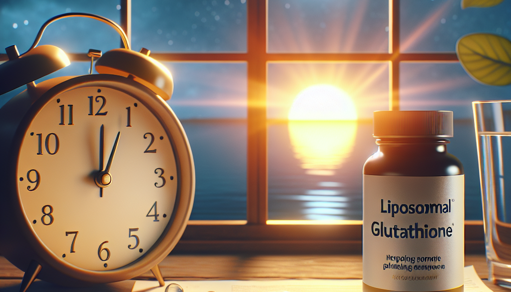 Liposomal Glutathione Best Time to Take It