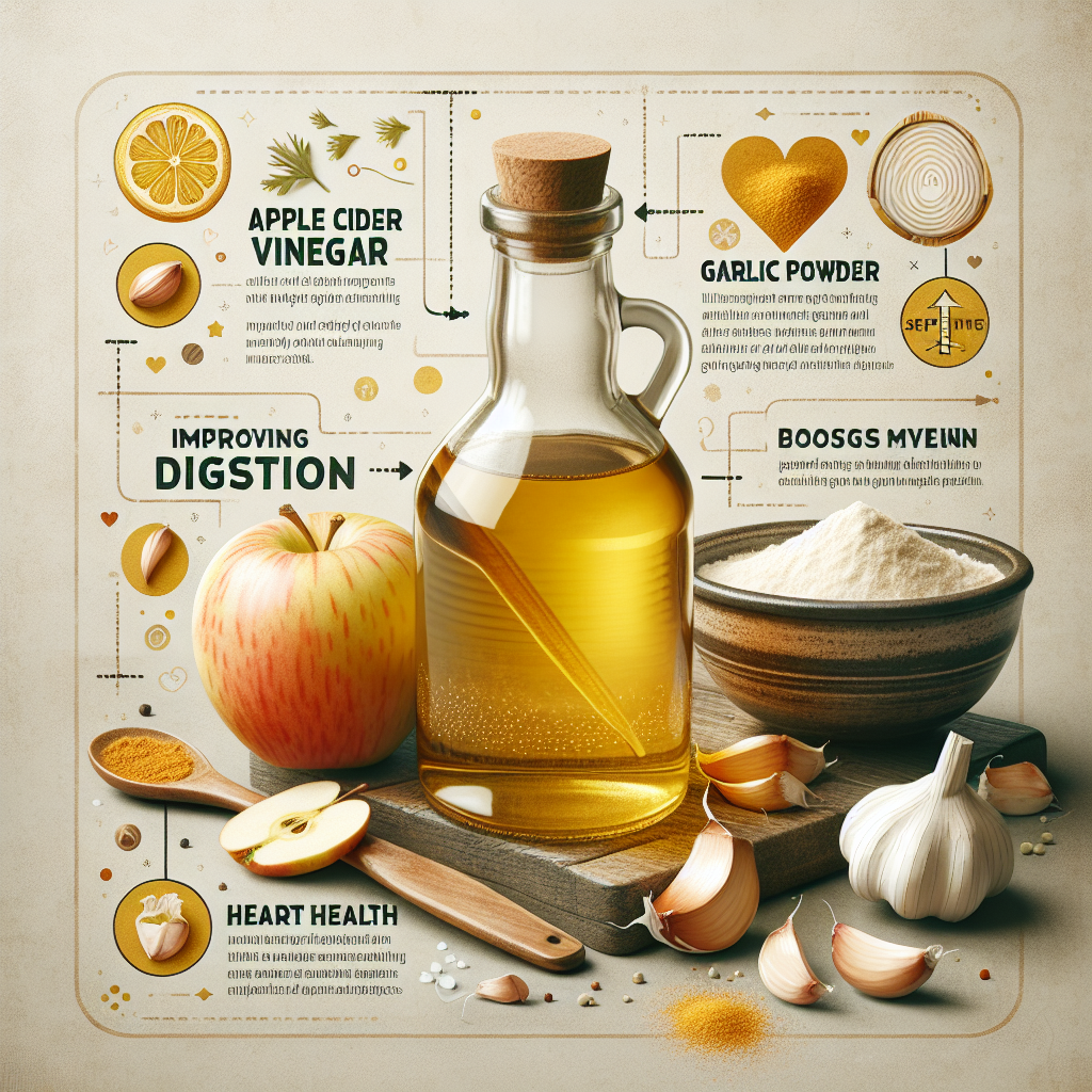 Apple Cider Vinegar and Garlic Powder Benefits