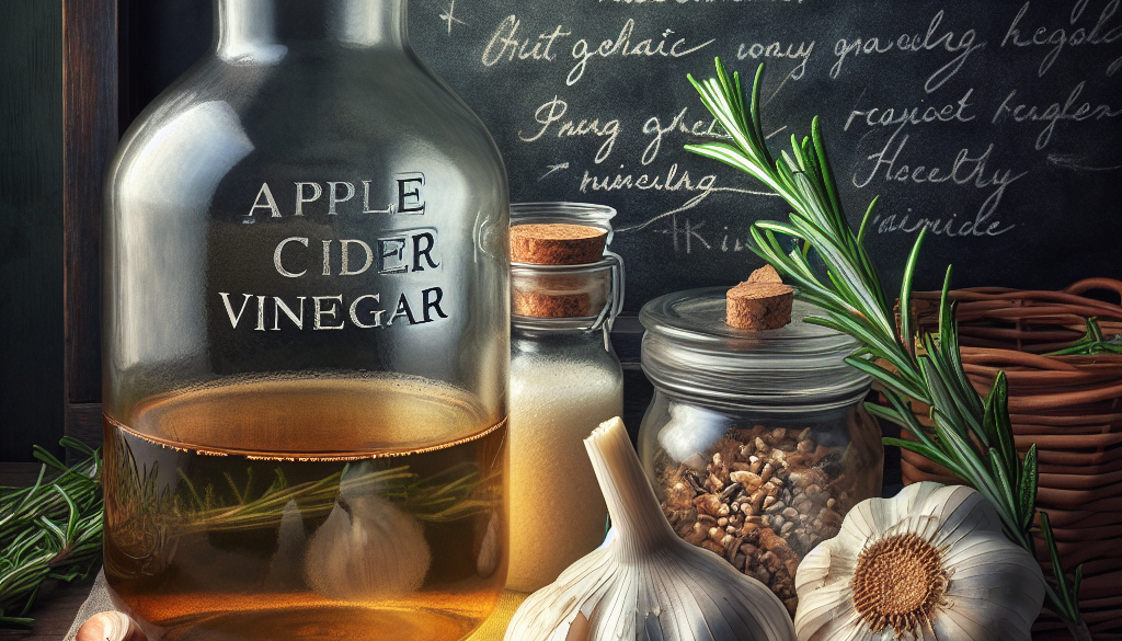 Apple Cider Vinegar Garlic Rosemary Benefits