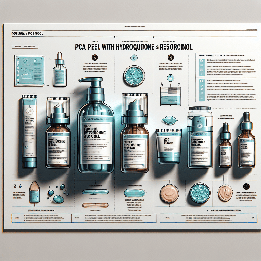 PCA Peel with Hydroquinone and Resorcinol Protocol