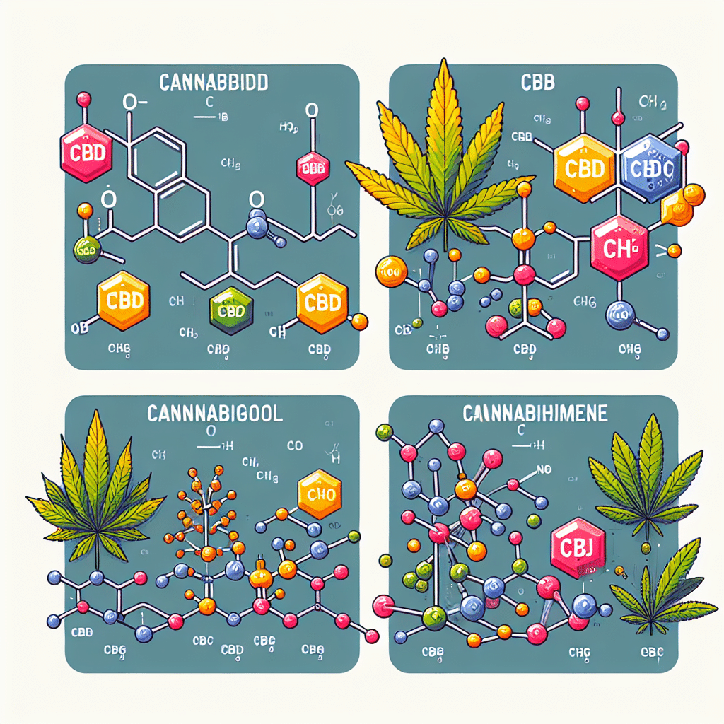 CBD vs CBN vs CBG vs CBC: Comparison