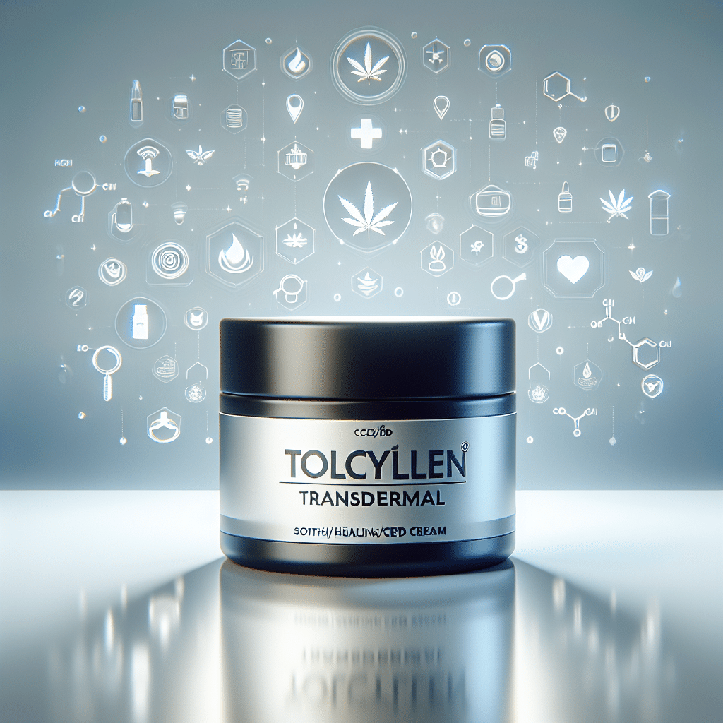 Tolcylen Transdermal CBG/CBD Cream: Topical Benefits