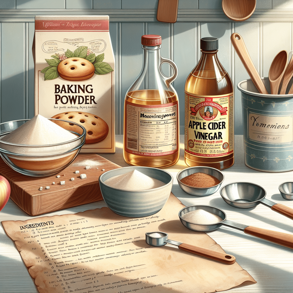 Baking Powder and Apple Cider Vinegar Recipe