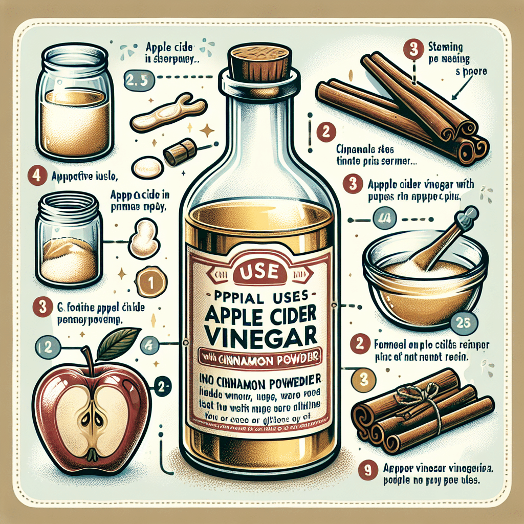 Apple Cider Vinegar with Cinnamon Powder: Uses