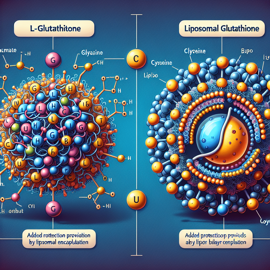 L-Glutathione vs Liposomal Glutathione: Comparison