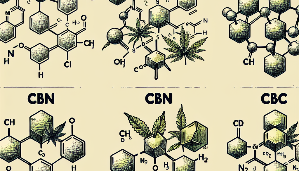 CBG vs CBD vs CBN vs CBC: Comparison