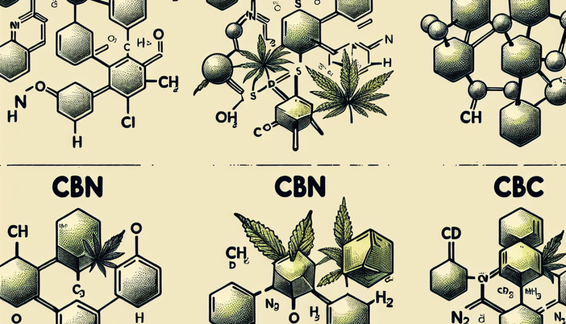 CBG vs CBD vs CBN vs CBC: Comparison