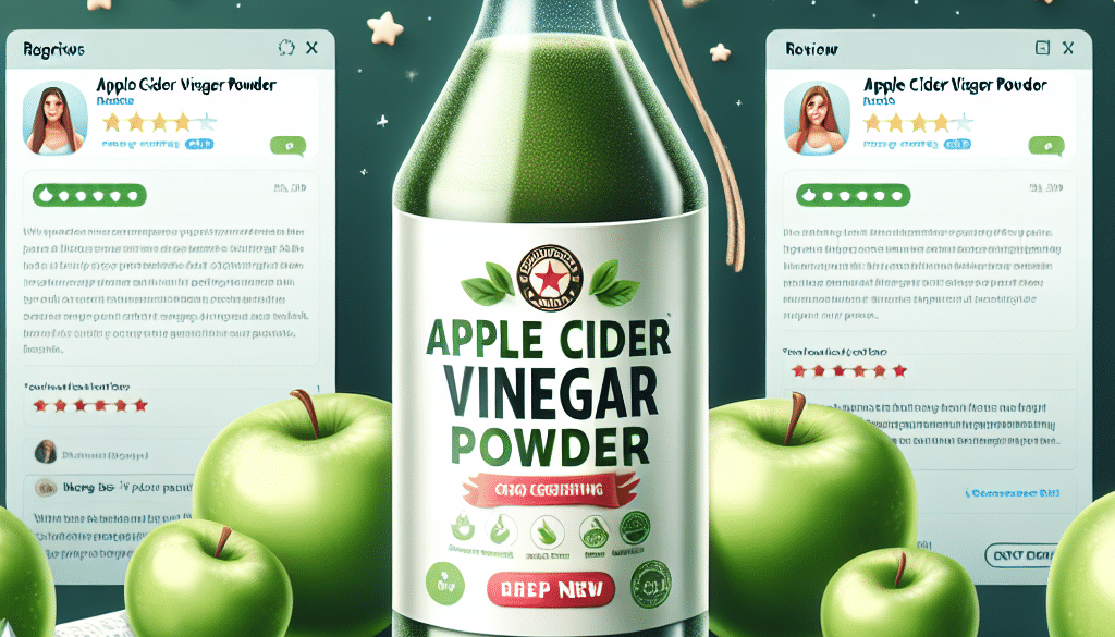 Apple Cider Vinegar Powder on Amazon Review