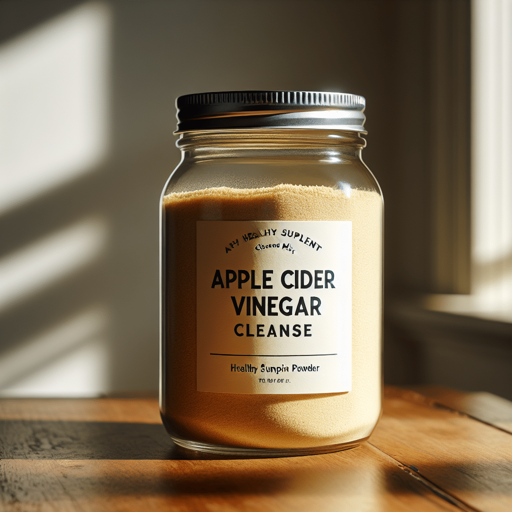 Apple Cider Vinegar Cleanse Drink Mix Powder