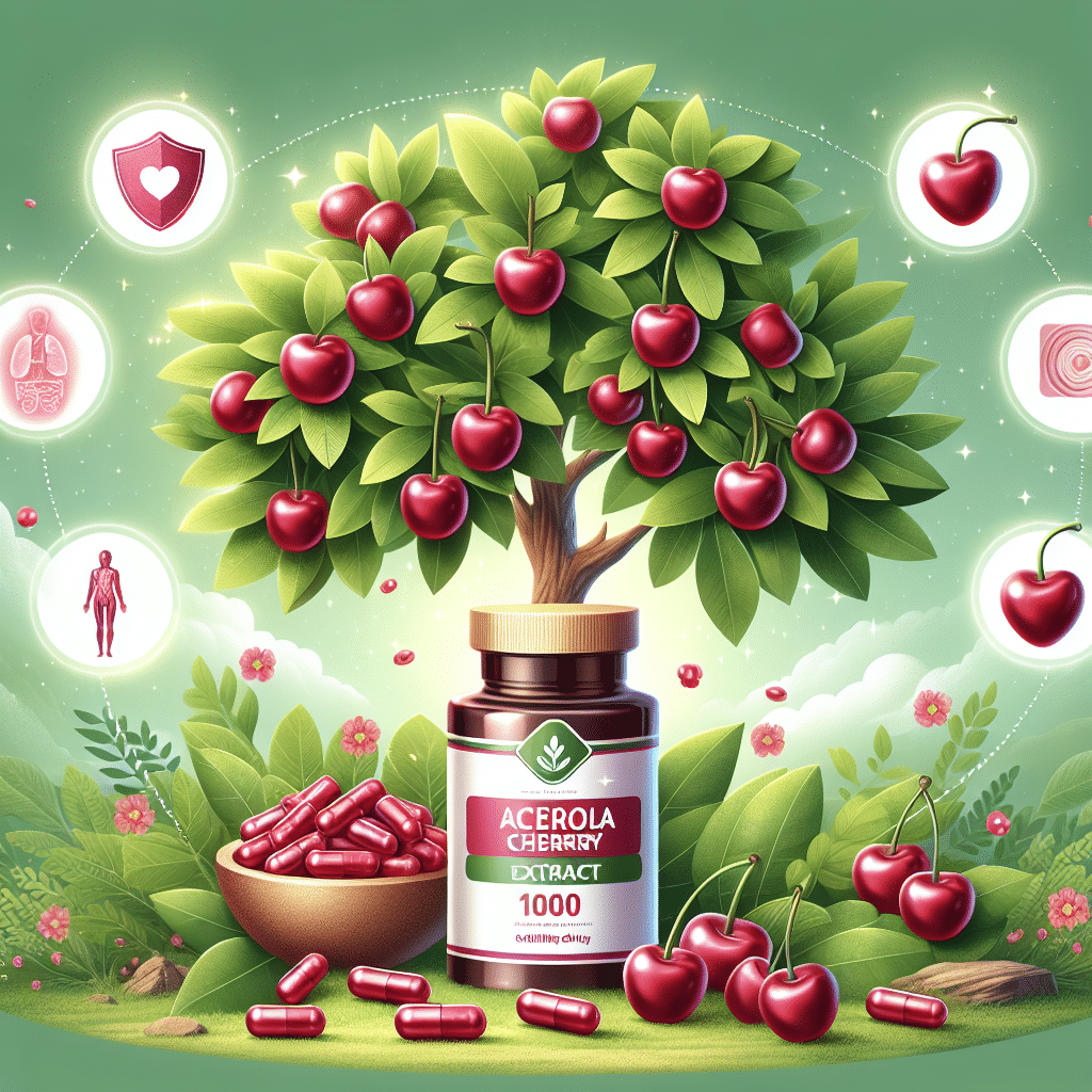 Acerola Cherry Extract 1000 mg: Benefits