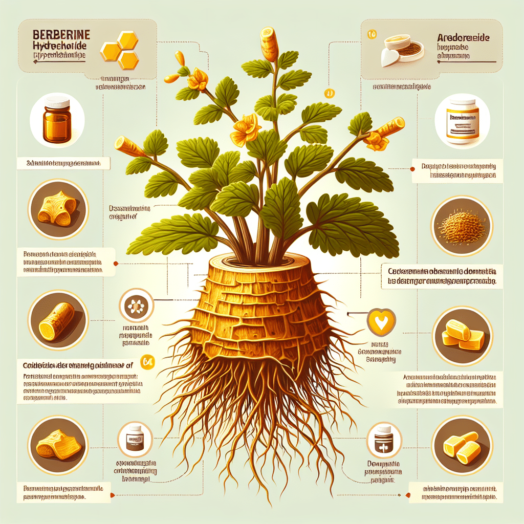 Berberine Hydrochloride Root Berberis Aristata Benefits