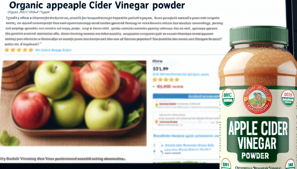 Apple Cider Vinegar Powder Walmart Review