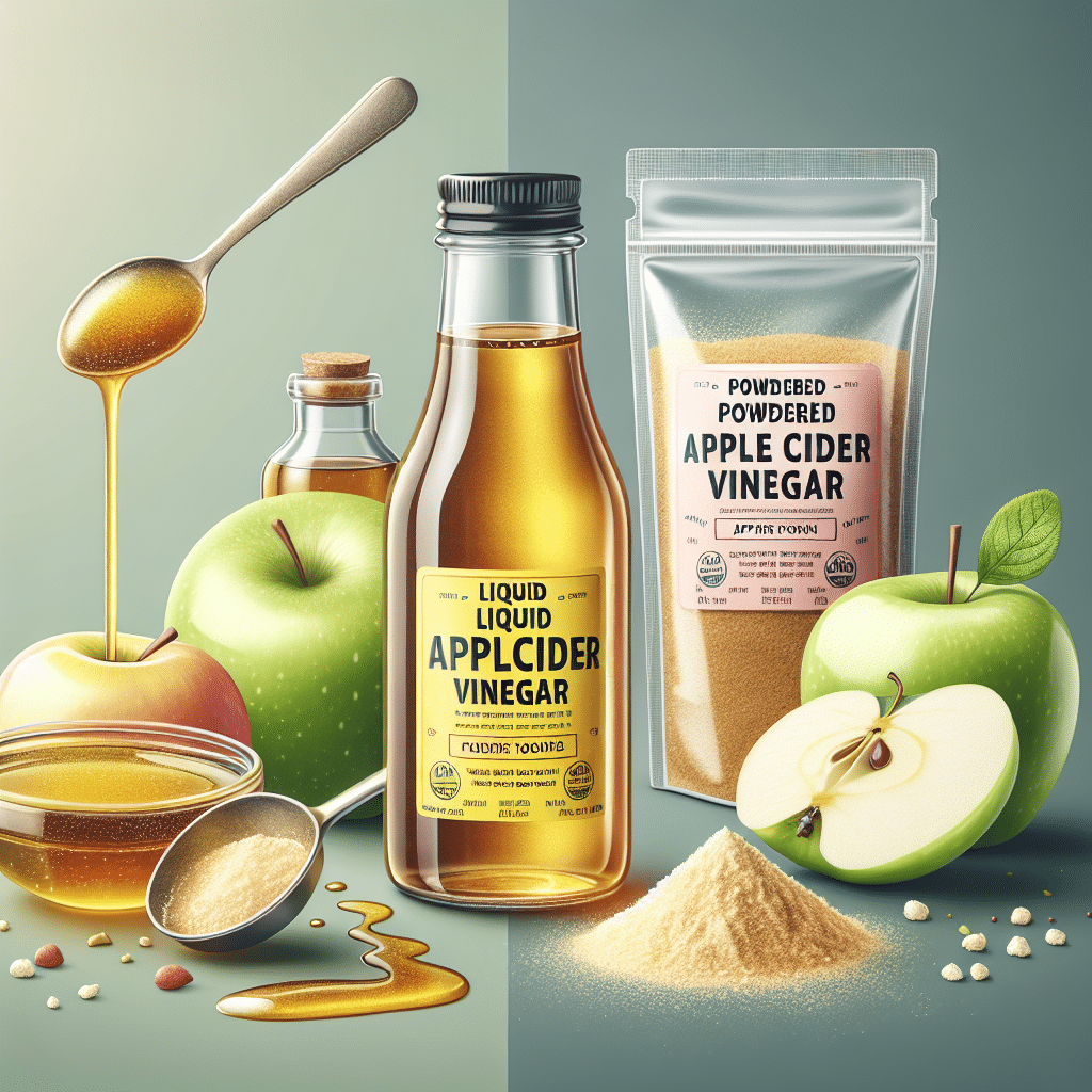 Apple Cider Vinegar Liquid vs Powder: Comparison