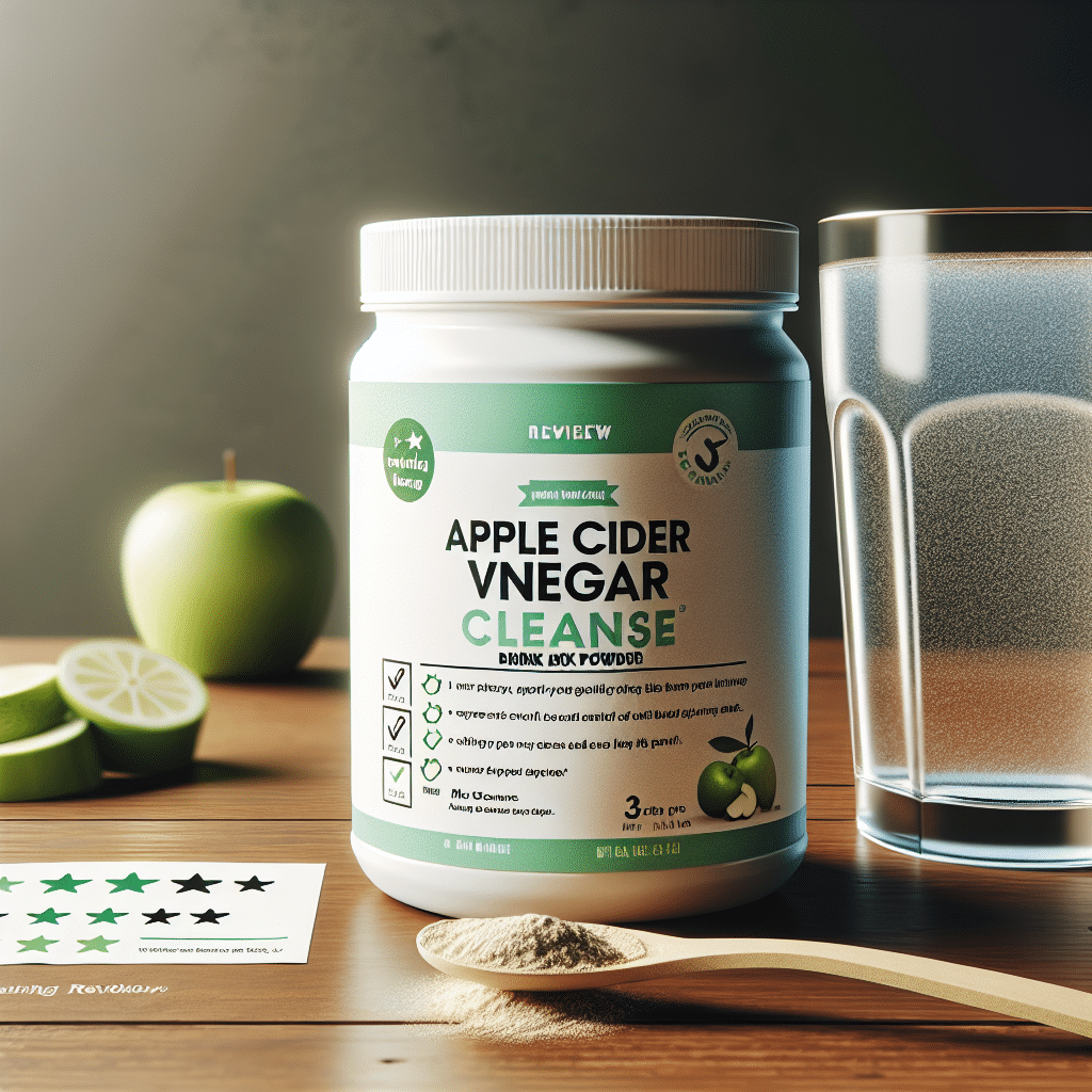 Apple Cider Vinegar Cleanse Drink Mix Powder: Review