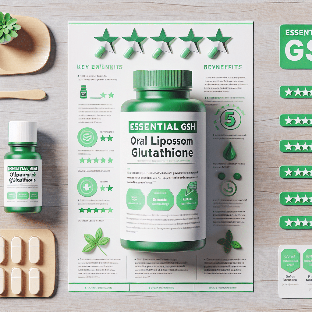 Essential GSH Oral Liposomal Glutathione Review