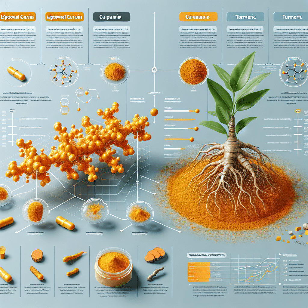 Liposomal Curcumin vs Turmeric Comparison
