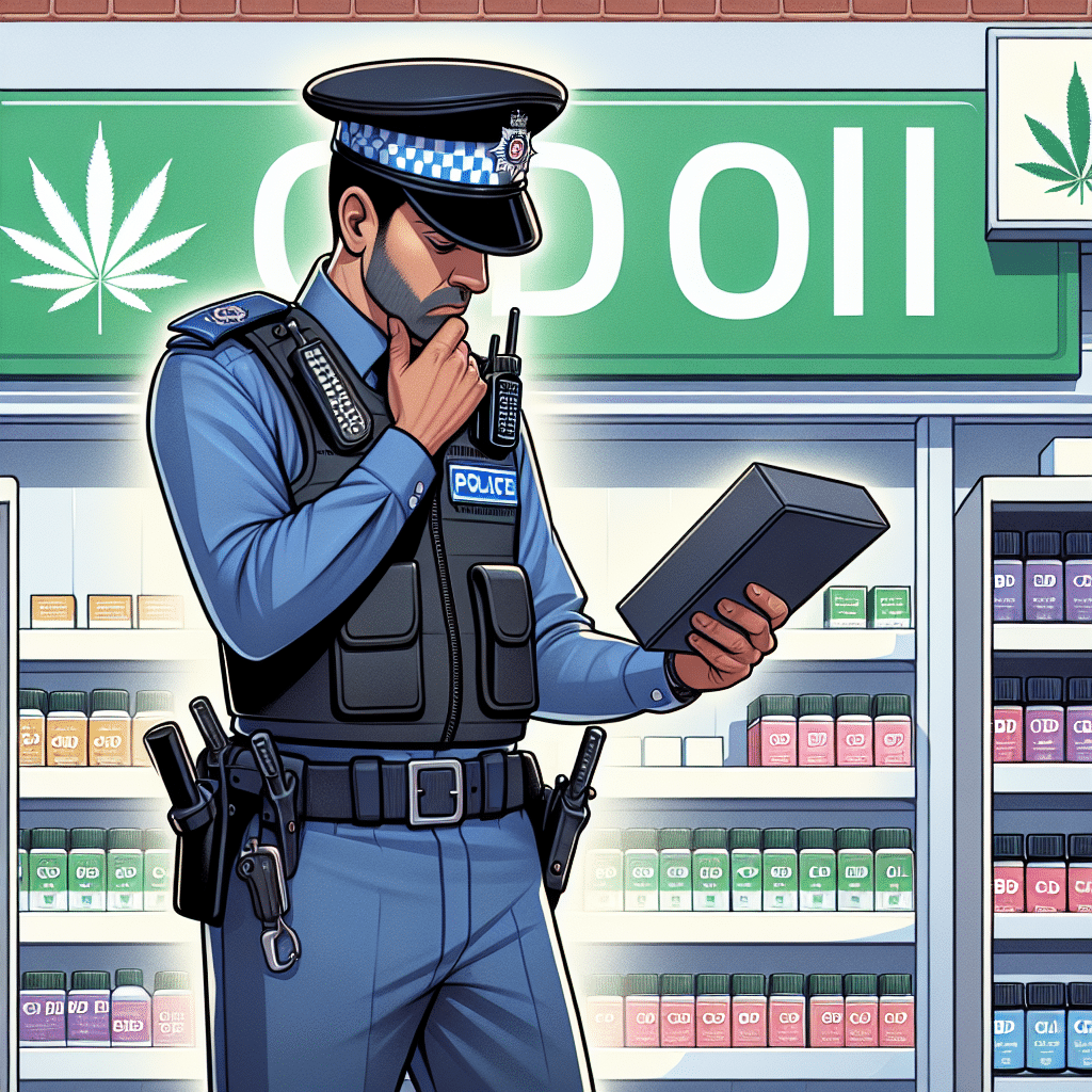 Can a police officer use CBD oil in the UK?