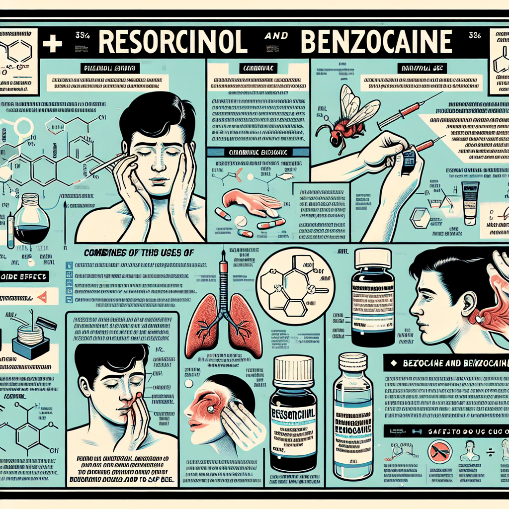 Resorcinol and Benzocaine: Combined Uses