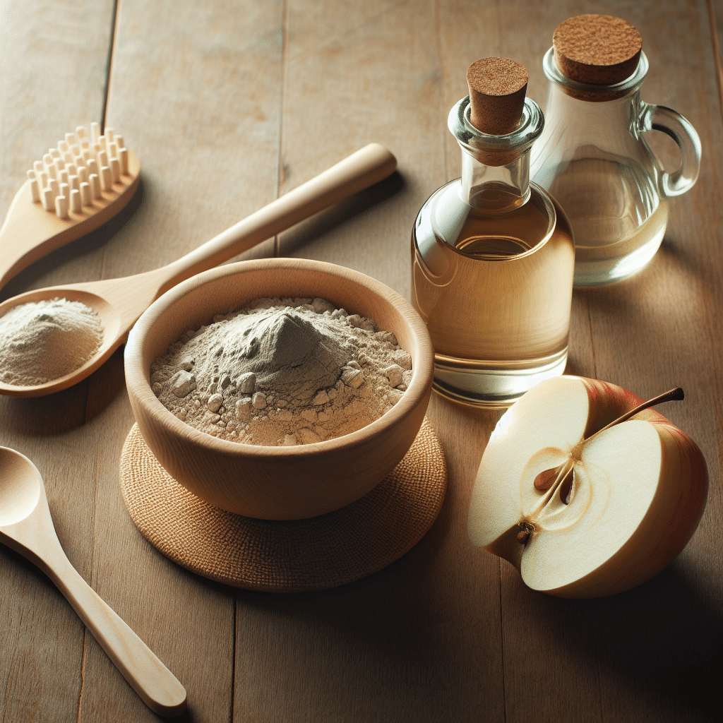 European Clay Powder and Apple Cider Vinegar Mask