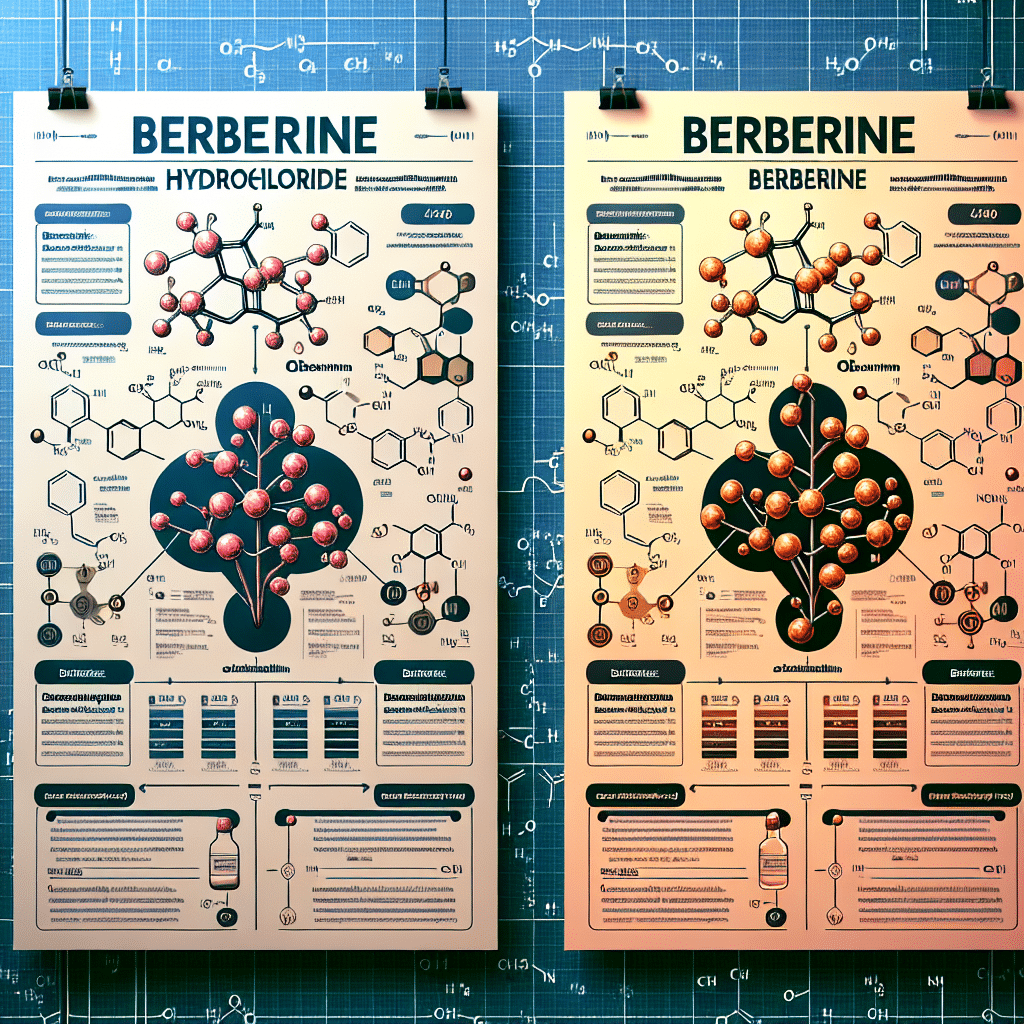 Berberine Hydrochloride vs Berberine: Differences