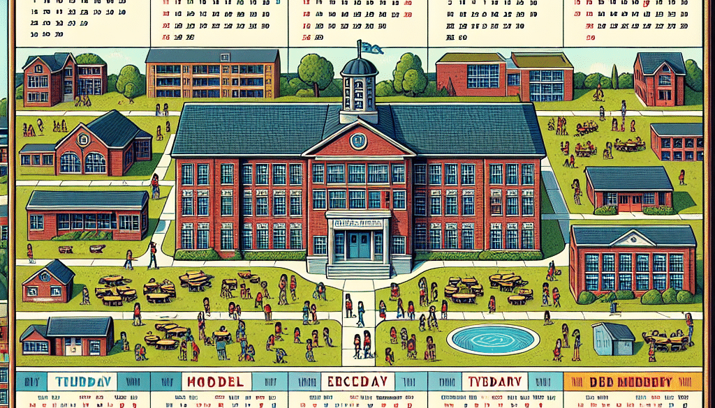 Olean Intermediate Middle School Calendar Overview