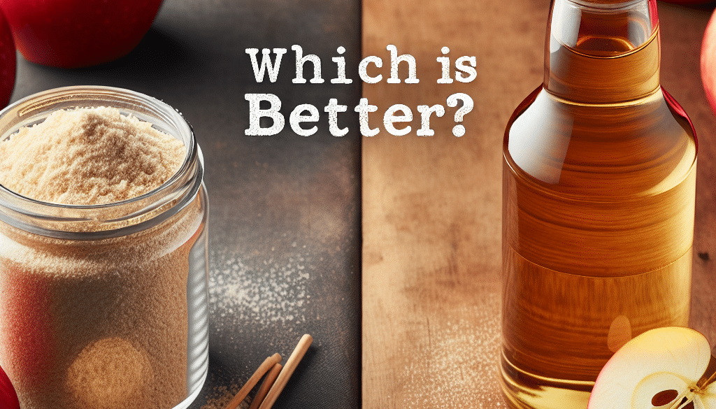 Apple Cider Vinegar Powder vs Liquid: Which Is Better?