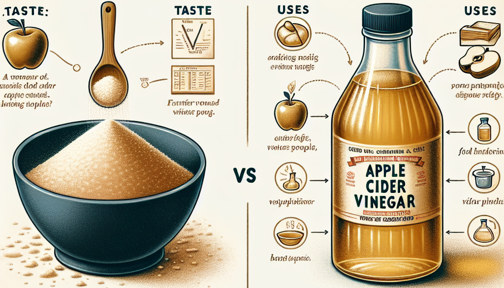 Apple Cider Vinegar Powder vs Liquid Comparison