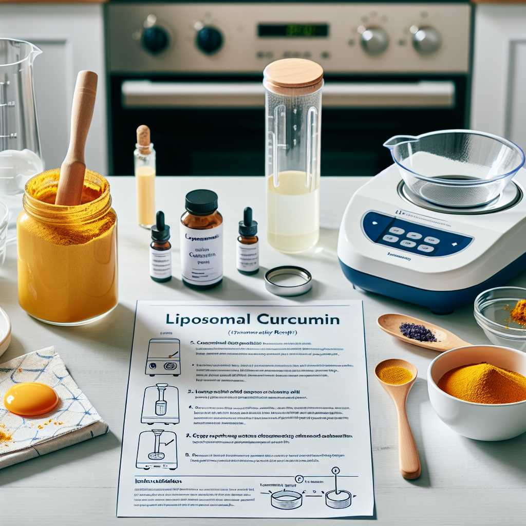 Homemade Liposomal Curcumin Recipe