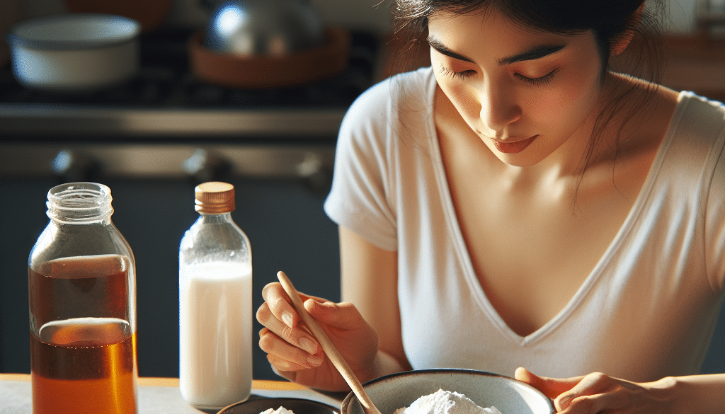 Baking Powder and Apple Cider Vinegar Hair Mask