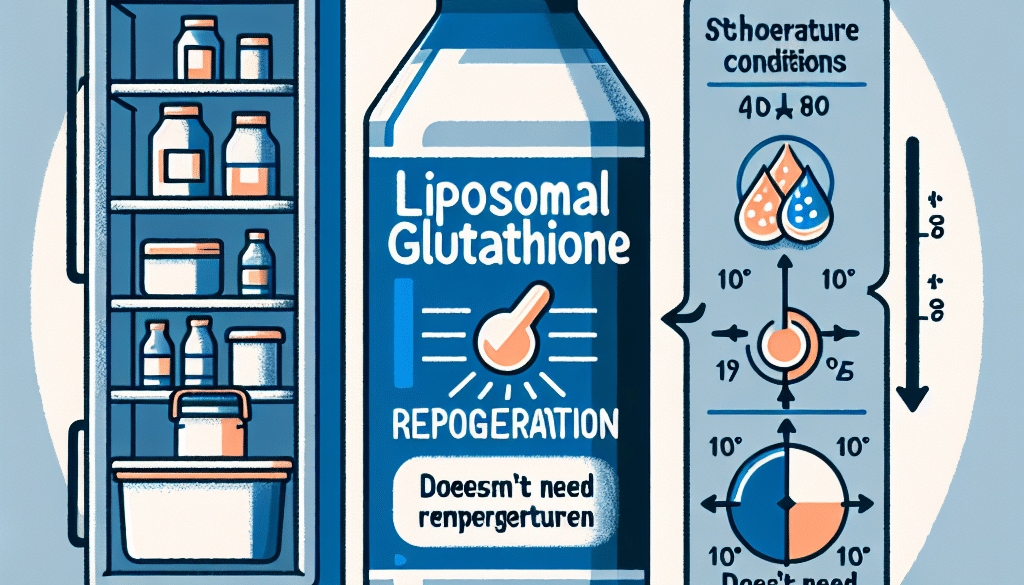 Does Liposomal Glutathione Need Refrigeration?