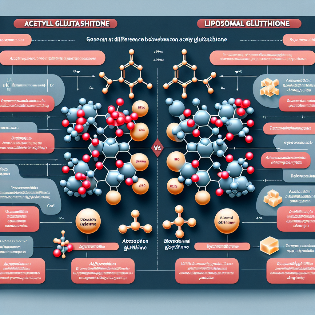 Acetyl Glutathione vs Liposomal: Key Differences