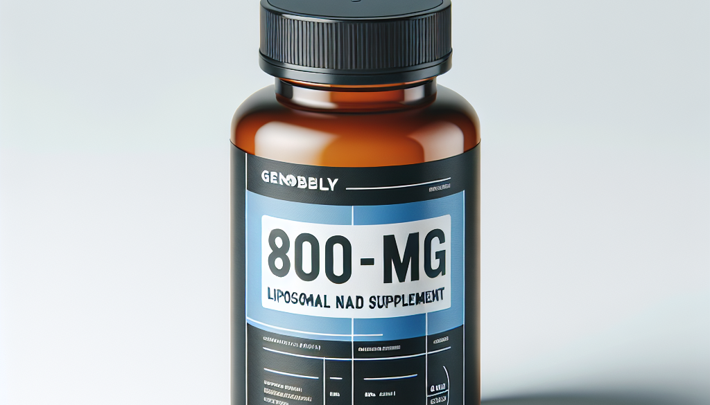 Genobbely 800 mg Liposomal NAD Supplement: Overview