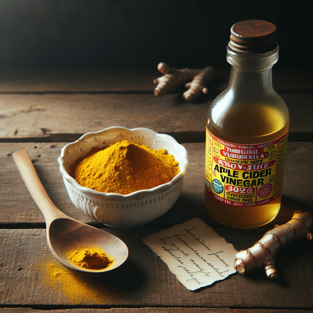 Turmeric Powder and Apple Cider Vinegar Benefits