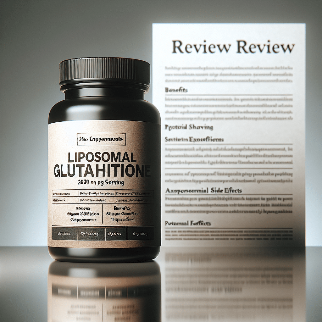 Liposomal Glutathione 2000 mg: Review