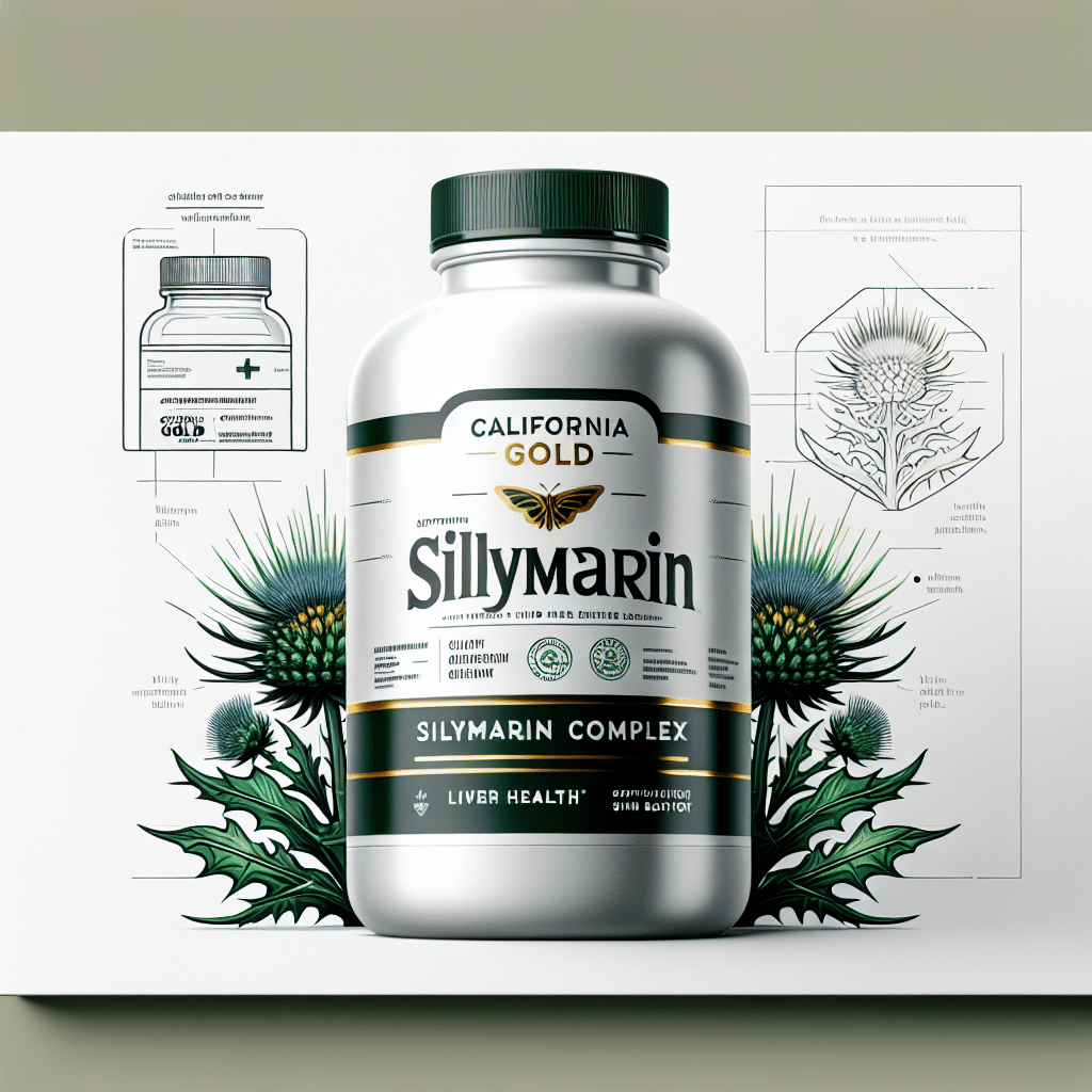 California Gold Nutrition Silymarin Complex Liver Health