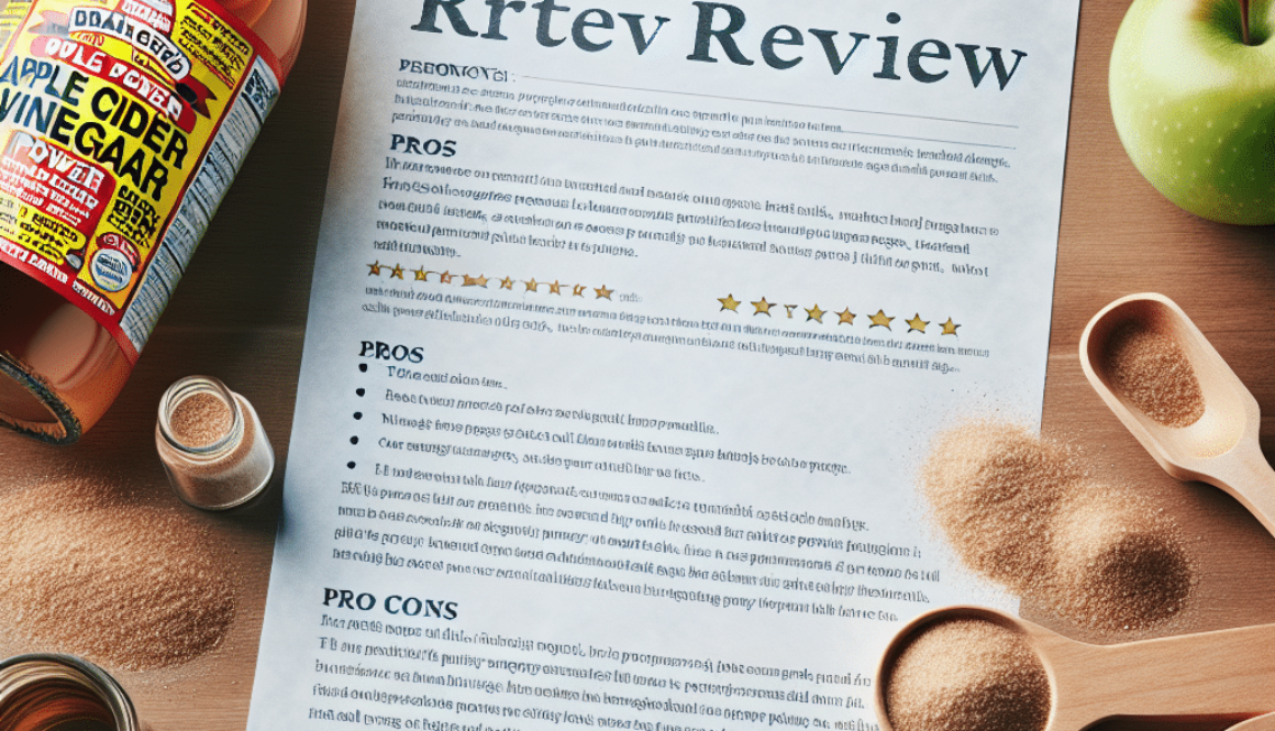Braggs Apple Cider Vinegar Powder Review